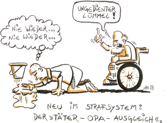 Cartoons : Strafsystem