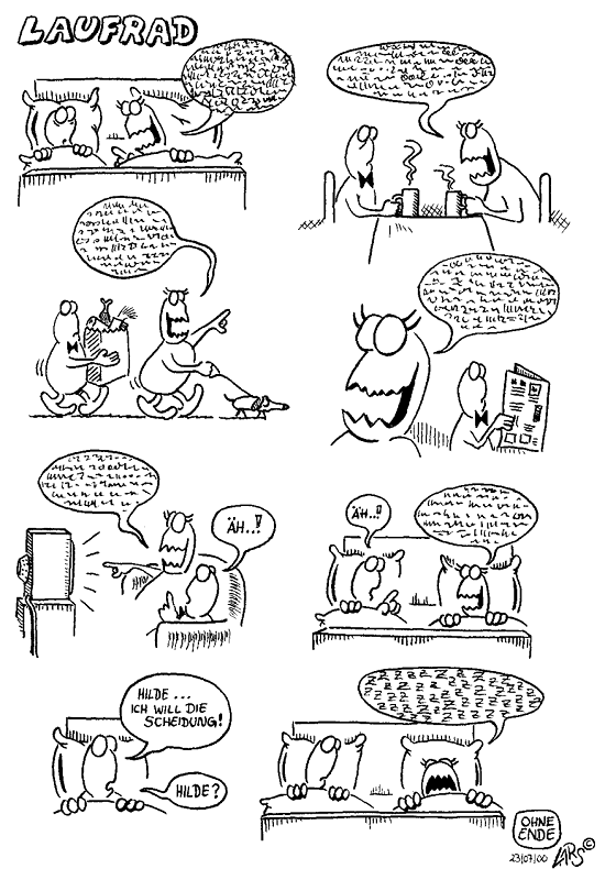 Comics : Laufrad